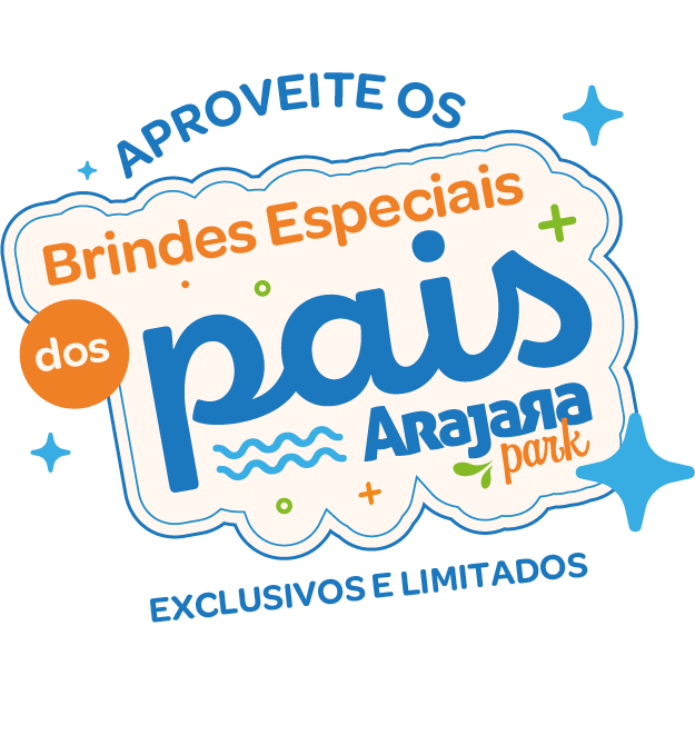 Logo anunciando brindes especiais para o final de semana dos pais.