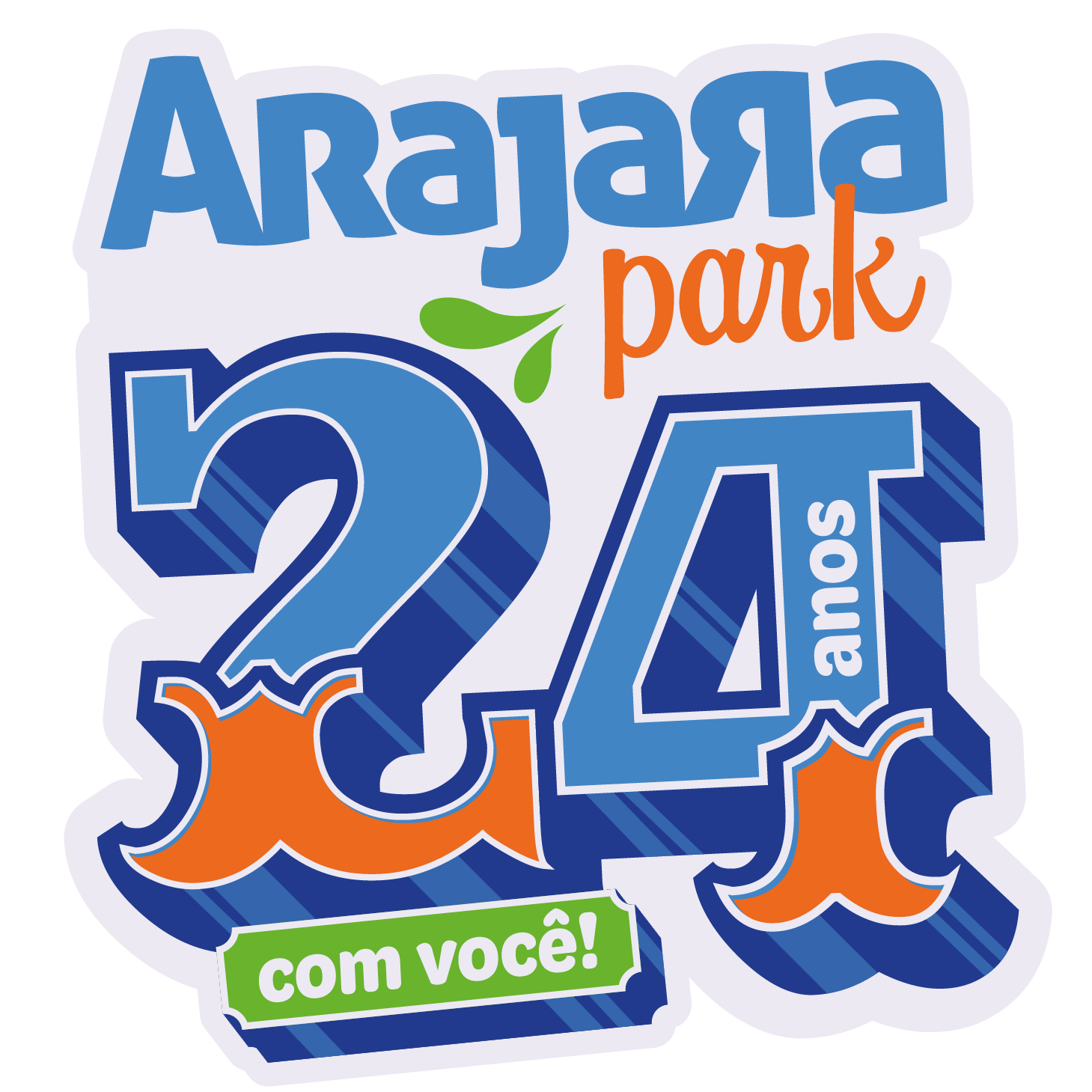 logo do arajara park com o número 24 abaixo